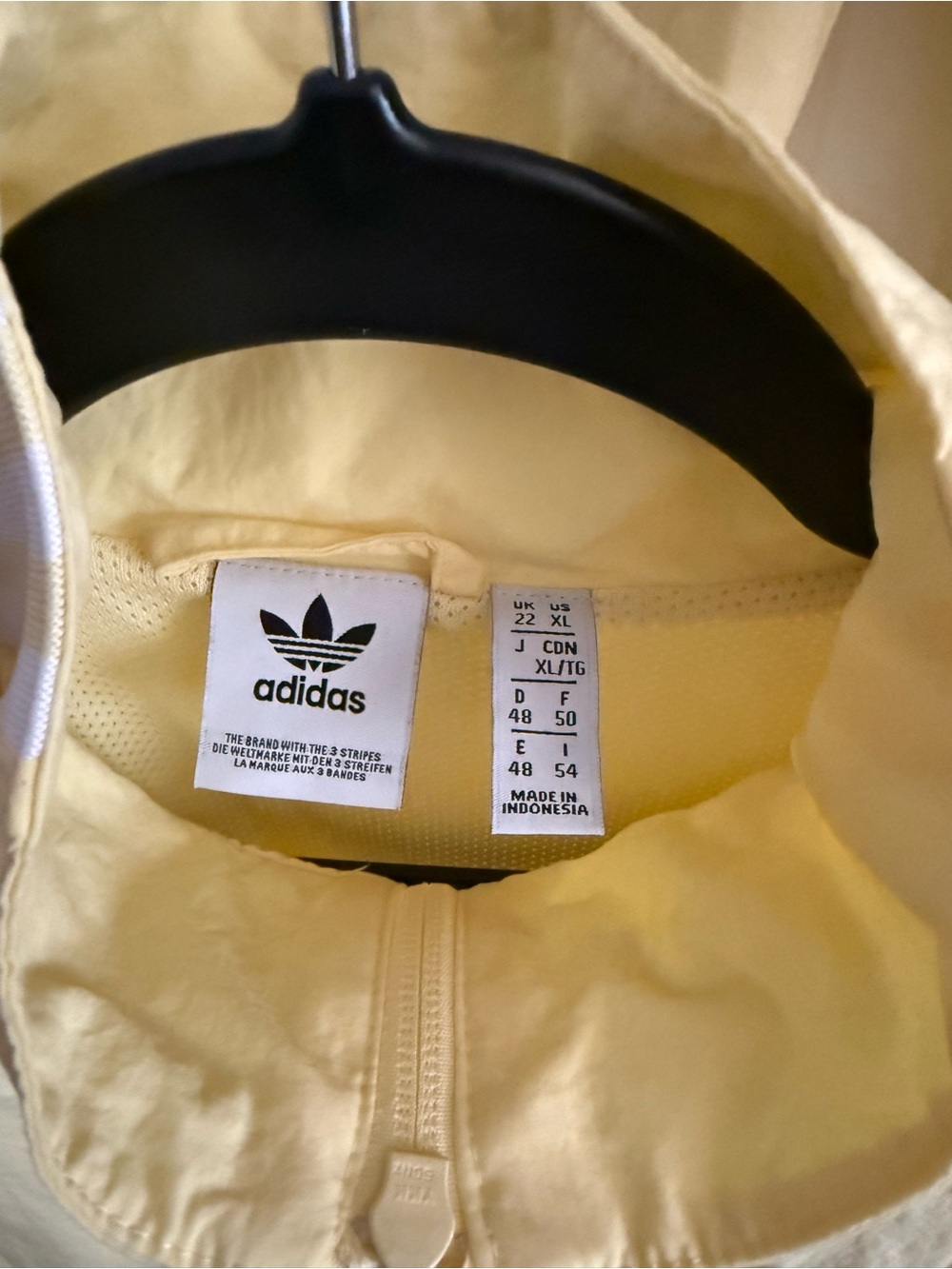 Adidas Yellow Trefoil Track Jacket & Pants Set - Picture 3 of 6